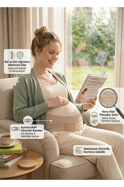 zabinza Hamile Korsesi - Karın ve Bel Destek Kemeri