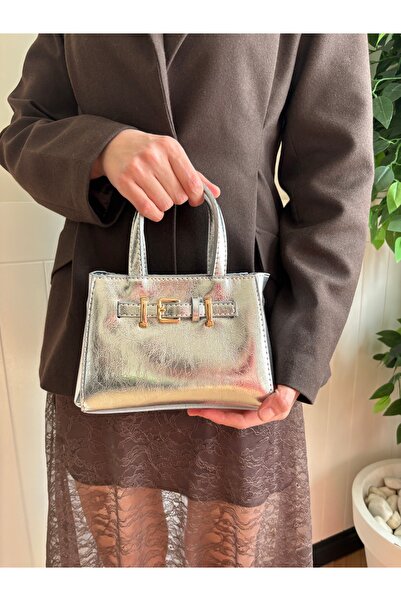 lalettobags Kadın Liya Model Kemer Detaylı El Ve Çapraz Çanta