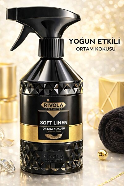 Rivola Soft Linen Lüks Yoğun Etkili Ortam Kokusu Kalıcı Oda Ev Ofis Spreyi 50...