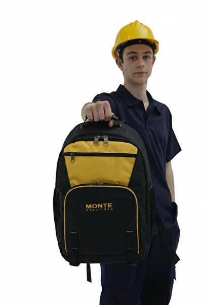 Monte Lui Monte Repairbag Monte-118 Sırt Teknisyen Çantası Siyah