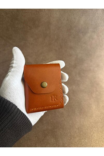 HATKA Leather Craft El Yapımı Hakiki Deri Cüzdan - Dual Fold K2