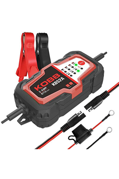 KOBB KBS1A 6V/12V 30Ah Akıllı Akü Şarj ve Akü Bakım / Desülfatör