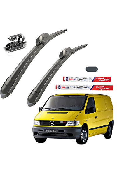 TEAMCAR Mercedes Vito W638 (1996–2003) Ștergătoare de parbriz TeamCar ®   Pla...