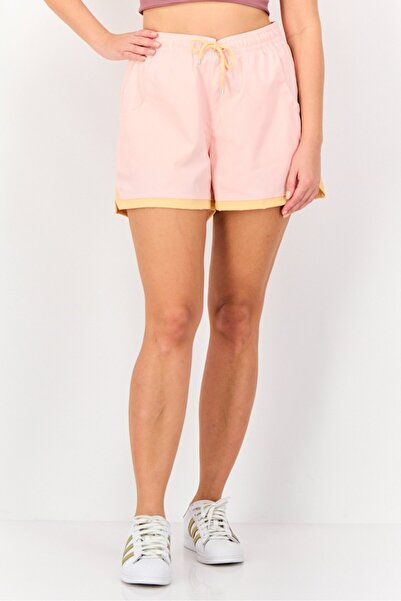 Nike Women Loose Fit Embroidered Outdoor Shorts, Pink