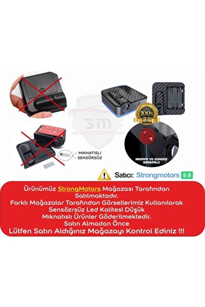 Sm Motors Seat Fr Kapı Altı Led Projektör