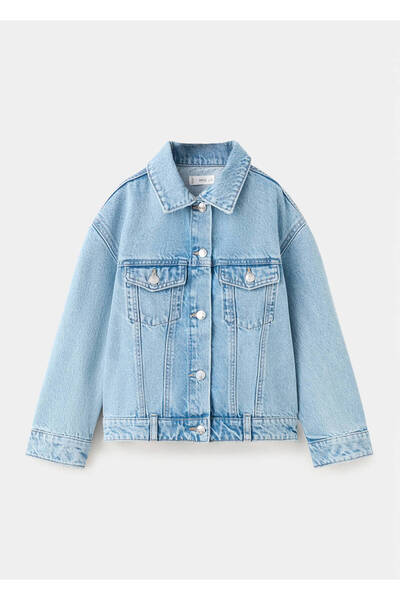 MANGO Kids Klasik denim ceket