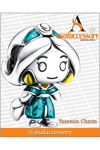 asaf Prensesleri Charm | Gümüş Kaplama