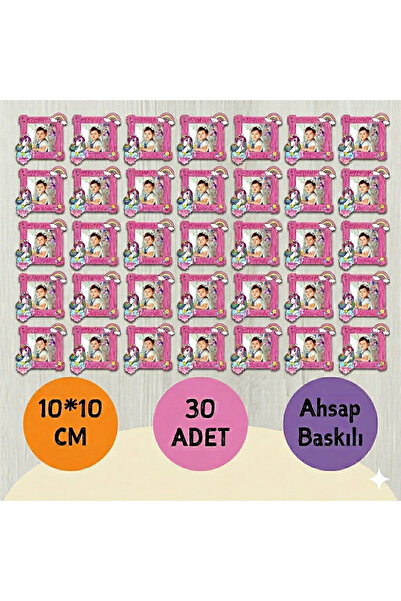 wonderlike Doğum Günü Magneti 30 Adet