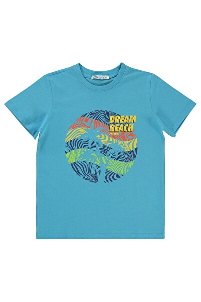 Civil Boys Αγόρι 6-9 ετών Τυρκουάζ T-Shirt