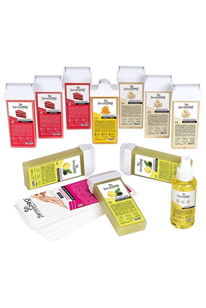 SensoPRO Milano Κιτ αποτρίχωσης SensoPRO Red Velvet Consumables