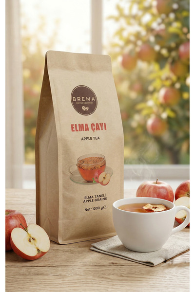Brema Elma Çayı - Elma Parçacıklı Çay 1 Kg