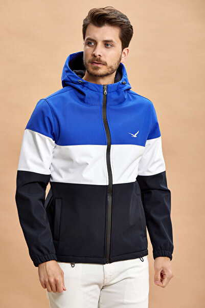 SMILE Mosso Sax Softshell Hooded Zipper Sweatshirt