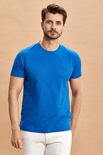 SMILE Mibu Men's T-Shirt - Royal Model