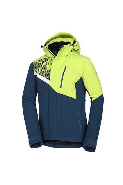 NORTHFINDER Jacheta schi barbati Wash-Lime/Albastru-L