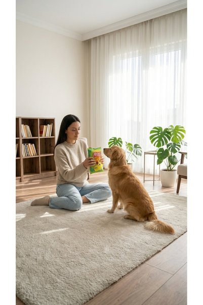 Havhav Hav’s Yeşil Peluş Cips Köpek Oyuncağı Hışırtılı Sesli Yumuşak Köpek Oyun Arkadaşı