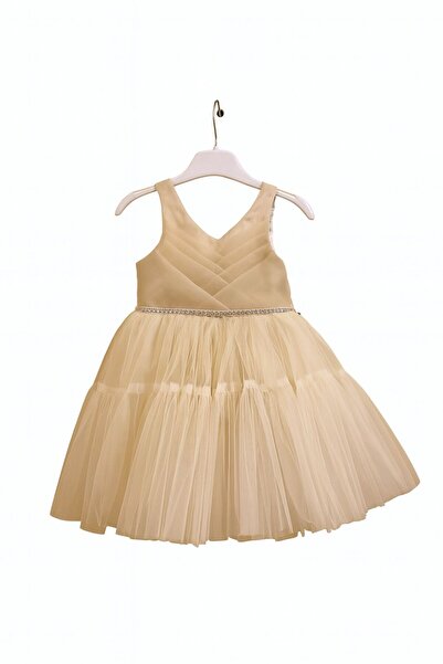 Miss Hely Girls Kids ΒΡΕΦΙΚΟ ΦΟΡΕΜΑ ΚΟΡΙΤΣΙΟΥ 3178 ΜΕ ΠΕΤΡΕΣ ΣΤΗ ΜΕΣΗ GKMH0015