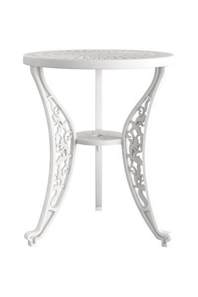 IVF İstanbul model ferforje görünümlü PLASTİK fiskos masa