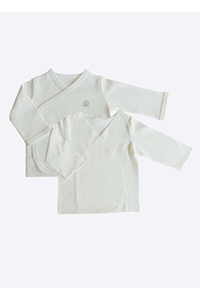 kitikate Organic basic inner outer bodysuit set ecru