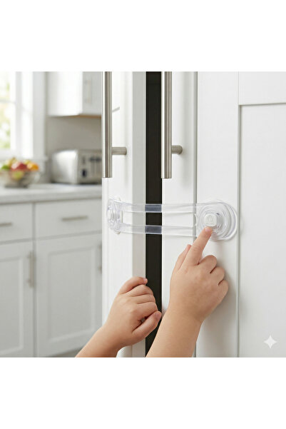 Miningaa 2 τεμάχια που δεν αφήνουν σημάδια Ντουλάπι ασφαλείας μωρού, Κλειδαρι...