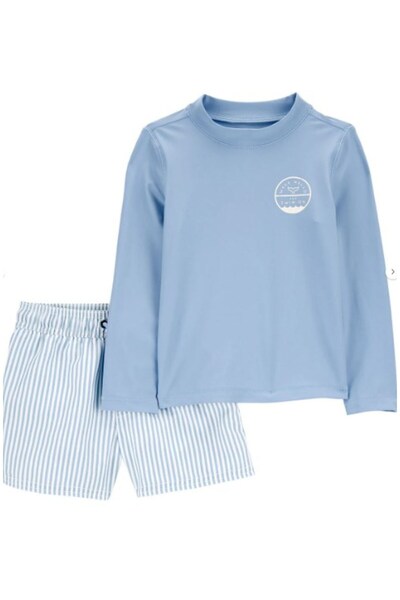 Marka Boys' Uv Protection Swimwear Setgks0073