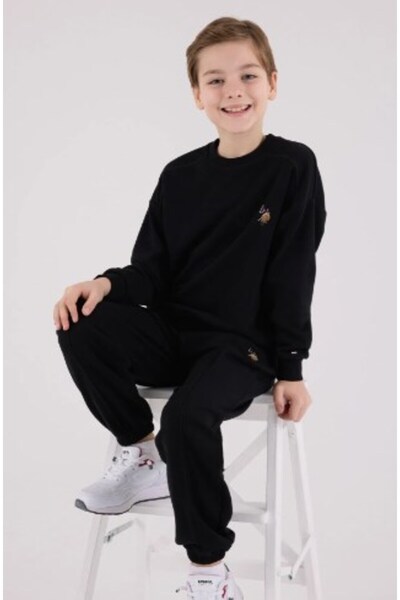 U.S. Polo Assn. 4-15 Ηλικίες Άδεια Us Polo Assn Αγόρι Παιδική Ομάδα-Μαύρο