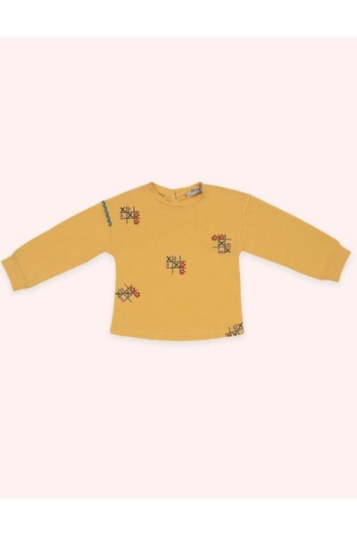 Panço Baby Girl Retro Journey Long Sleeve T-Shirt Gk7062