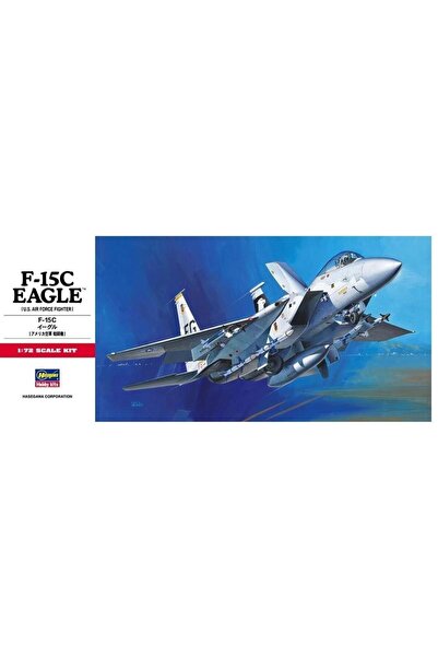 Hasegawa C6 336 1/72 Ölçek, F-15C Eagle, Savaş Uçağı Plastik Model Kiti