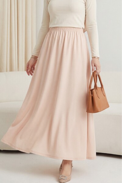 Modamorfo Araboy Jupon Astar Skirt -Beige