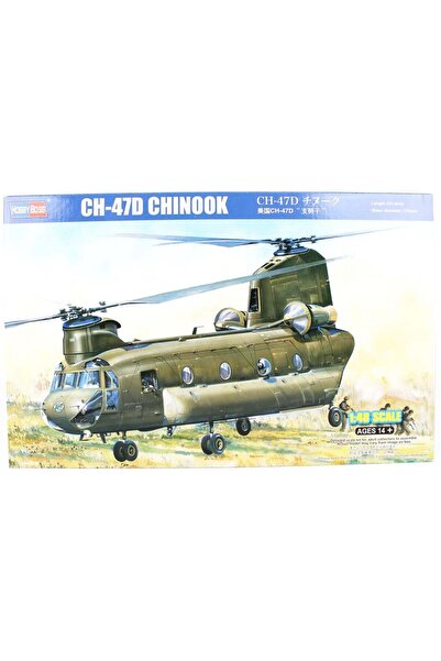 Hobbyboss 81773 1/48 Ölçek, CH-47D CHINOOK, Askeri Helikopter , Plastik Model...