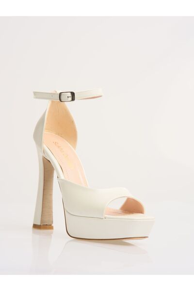 Sukha Platform Bridal Shoes - Off-white Shoes