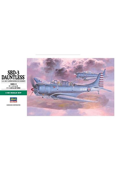 Generic Brand Jt19 9119 1/48 Scale, Sbd-3 Dauntless, Fighter Plane Plastic Mo...