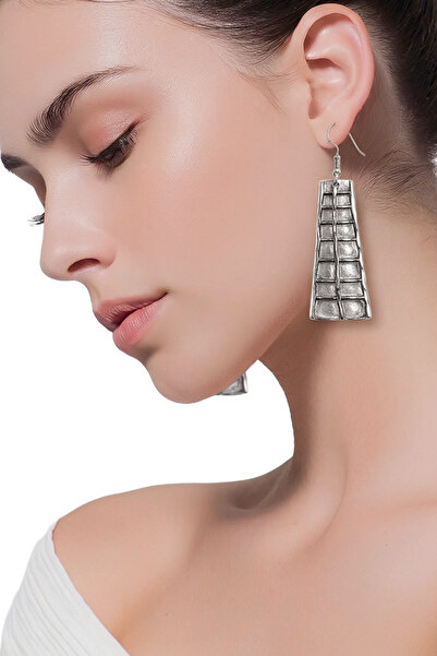 LABALABA Women's Antique Silver Bohemian Earrings
