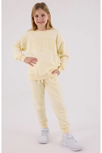 U.S. Polo Assn. 4-15 Ηλικίες Άδεια Us Polo Assn Girl's Team-Lemon