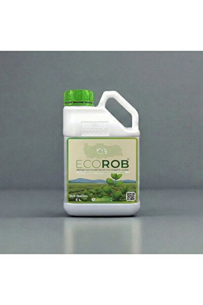 ECOBOR EcoRob Bitkisel Aminoasit İçeren Sıvı Organik Gübre 5 Lt