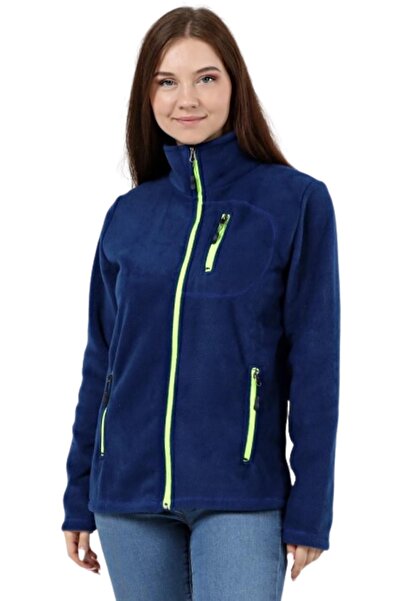 GENIUS STORE Store Women's Fleece Full Zipper Outdoor 3 Pocket Sports Fleece ...