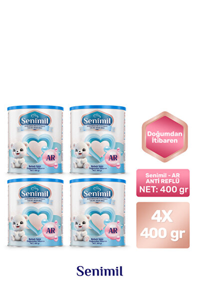 SENİMİL Senimil-Ar Bebek Sütü 400 Gr 4 Lü Avantaj Paketi