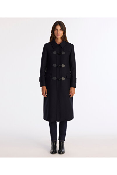 Yargıcı Regular Ceket Yaka Uzun Kol Palto
