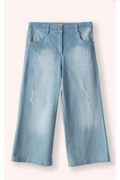 Panço KIZ ÇOCUK DEPTHS OF ORİGAMİ DENİM PANT. GKPN0037