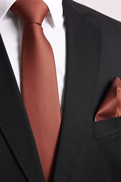 Esgue Hand Made 7.5 cm Tile Tie Handkerchief