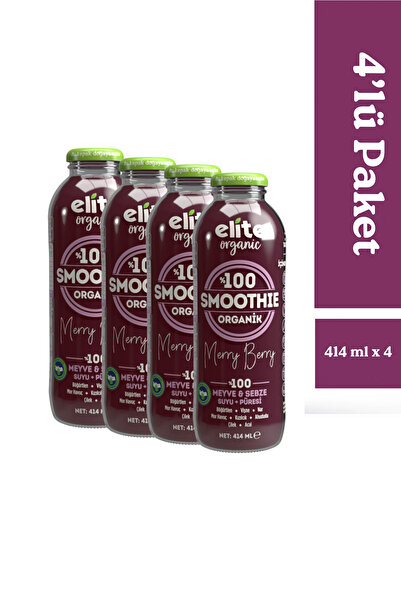 Elite Naturel Organik Smoothıe Merry Berry 414 Ml