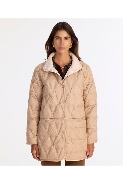 Yargıcı Regular Dik Yaka Uzun Kol Pardösü