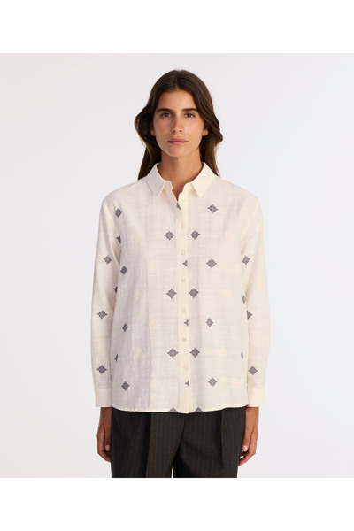 Yargıcı Regular Shirt Collar Long Sleeve Shirt