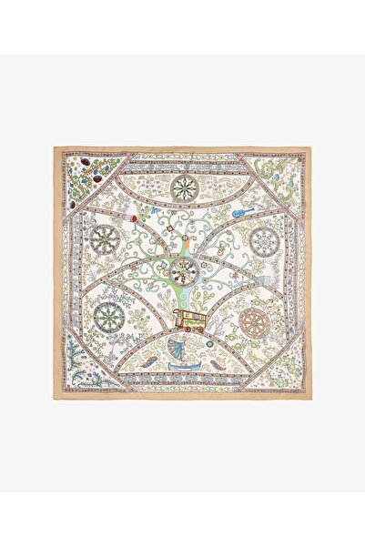 Yargıcı Desenli Fular