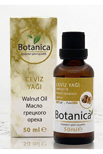 botanica Cold Pressed Walnut Oil 100% Pure 50 ml – Omega 3-6-9 Supported Rene...
