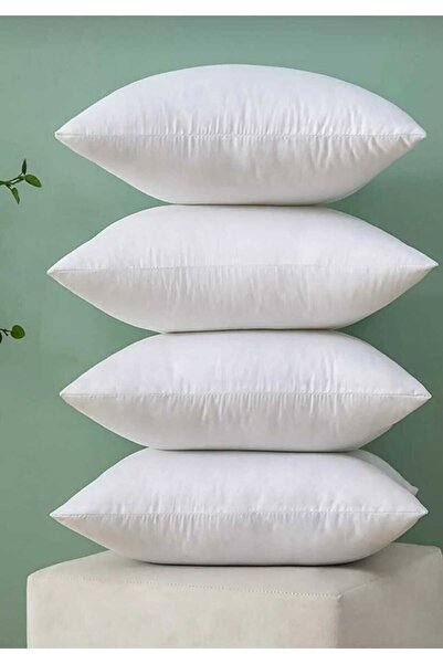 AYHOME Sıvı Geçirmez Yastık Alezı Yastık Koruyucu 4 Adet 50 X 70 Cm Beyaz Ren...