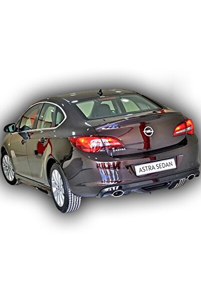 AksoyTuning Opel Astra J Sedan 2013 - 20 Uyumlu Yedek Parça Custom Difüzör Pl...