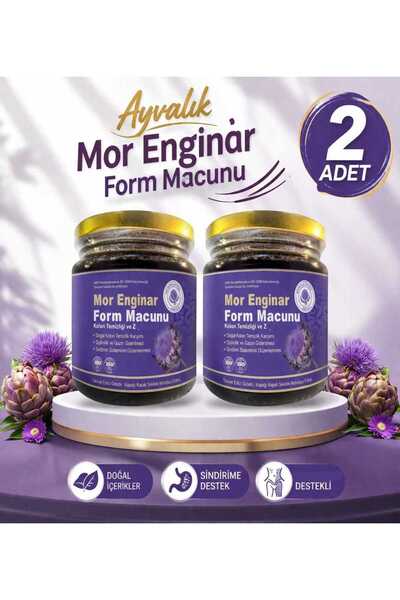 Mor Ayvalık Bitkisel Enginar Form Macunu 240 Gr - 2 Adet / Çörek Otu Bakım Ya...