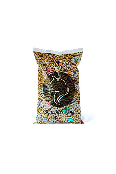 Golden cat مزيج بذور المسرور الغني بالفيتامينات - مزيج فاخر للببغاوات الصغيرة...