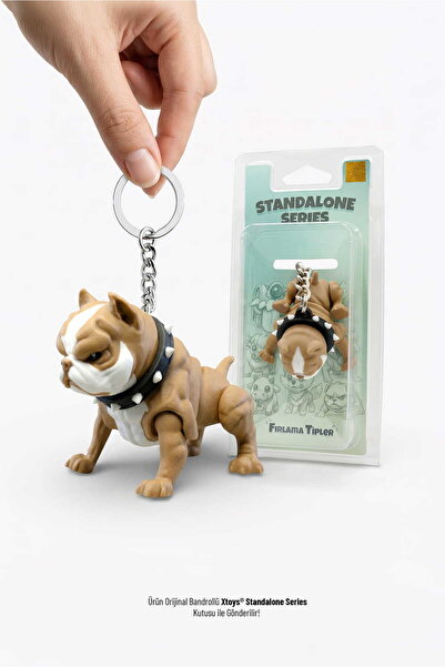 Xtoys Bulldog Köpek Araba Anahtarlığı Kişiye Özel Erkek Aksesuar ve Hediye | ...