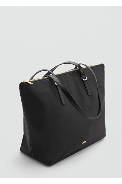 MANGO Woman Naylon shopper çanta